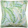 Augusta Turquoise Decorative Pillow by Ryan Studio - Thibaut Fabric - Fig Linens and Home 1