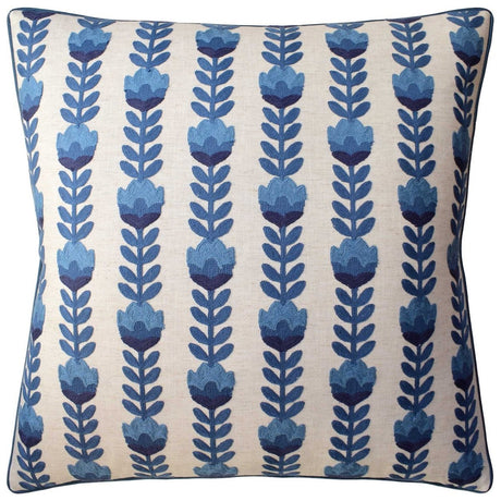 Avelie Blossom Blue Decorative Pillow Ryan Studio | Fabricut Fabric