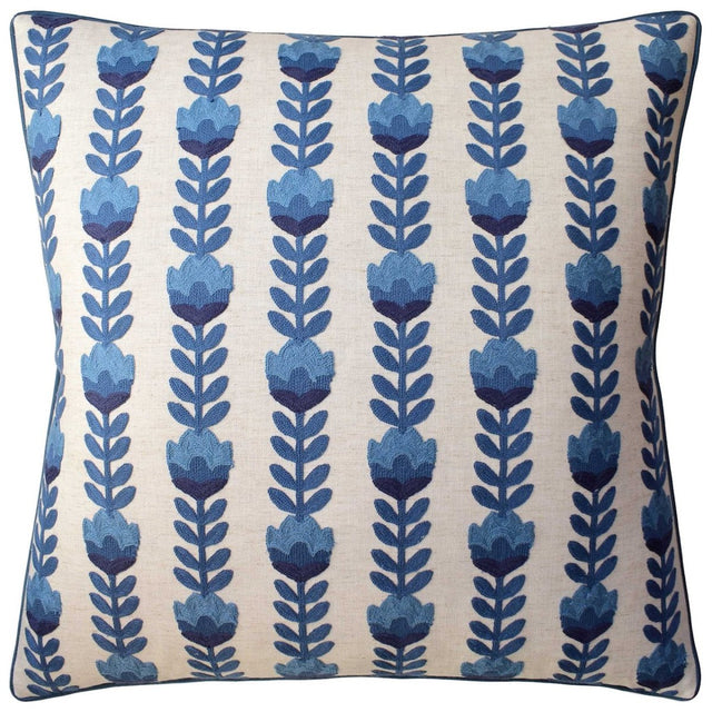 Avelie Blossom Blue Decorative Pillow Ryan Studio | Fabricut Fabric