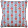 Avelie Blossom Sienna and Sky Blue Decorative Pillow Ryan Studio | Fabricut Fabric