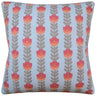 Avelie Blossom Sienna and Sky Blue Decorative Pillow Ryan Studio | Fabricut Fabric
