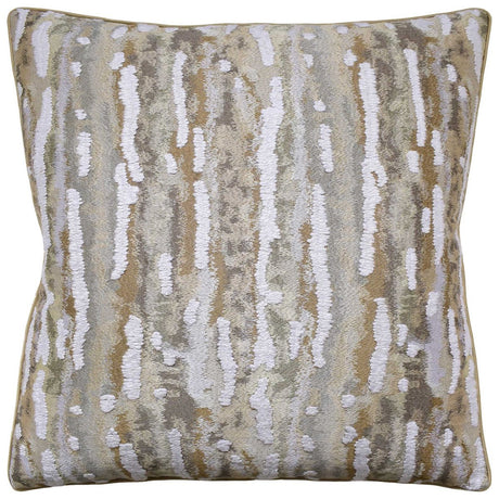 Bark Neutral Decorative Pillow | Ryan Studio from Embroidered Kravet Donghia Fabric