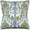 Birds & Cherries Green & Blue Decorative Pillow by Ryan Studio at Fig Linens and Home