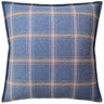 Blackburn Merino Plaid Denim Blue Decorative Pillow | Ryan Studio Throw Pillows at Fig Linens and Home