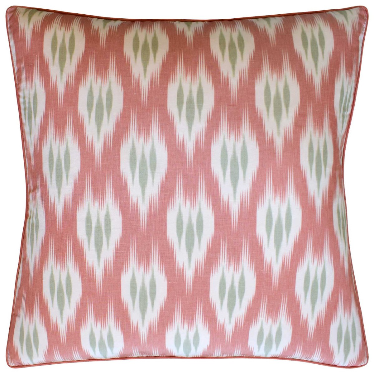 Claremont Coral Decorative Pillow by Ryan Studio at Fig Linens and Home