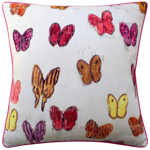 Flutter Sunset Decorative Pillow by Ryan Studio