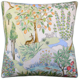 Folklore Print Meadow Decorative Pillow | Ryan Studio at Fig LInens and Home
