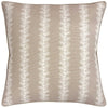 Ryan Studio French Stripe Beige Throw Pillow at Fig Linens and Home - Anna French Thibaut Fabric