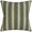 French Stripe Green Decorative Pillow by Ryan Studio at Fig Linens and Home