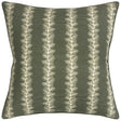 French Stripe Green Decorative Pillow by Ryan Studio at Fig Linens and Home