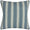 French Stripe Mineral Decorative Pillow by Ryan Studio at Fig Linens and Home