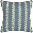 French Stripe Mineral Decorative Pillow by Ryan Studio at Fig Linens and Home