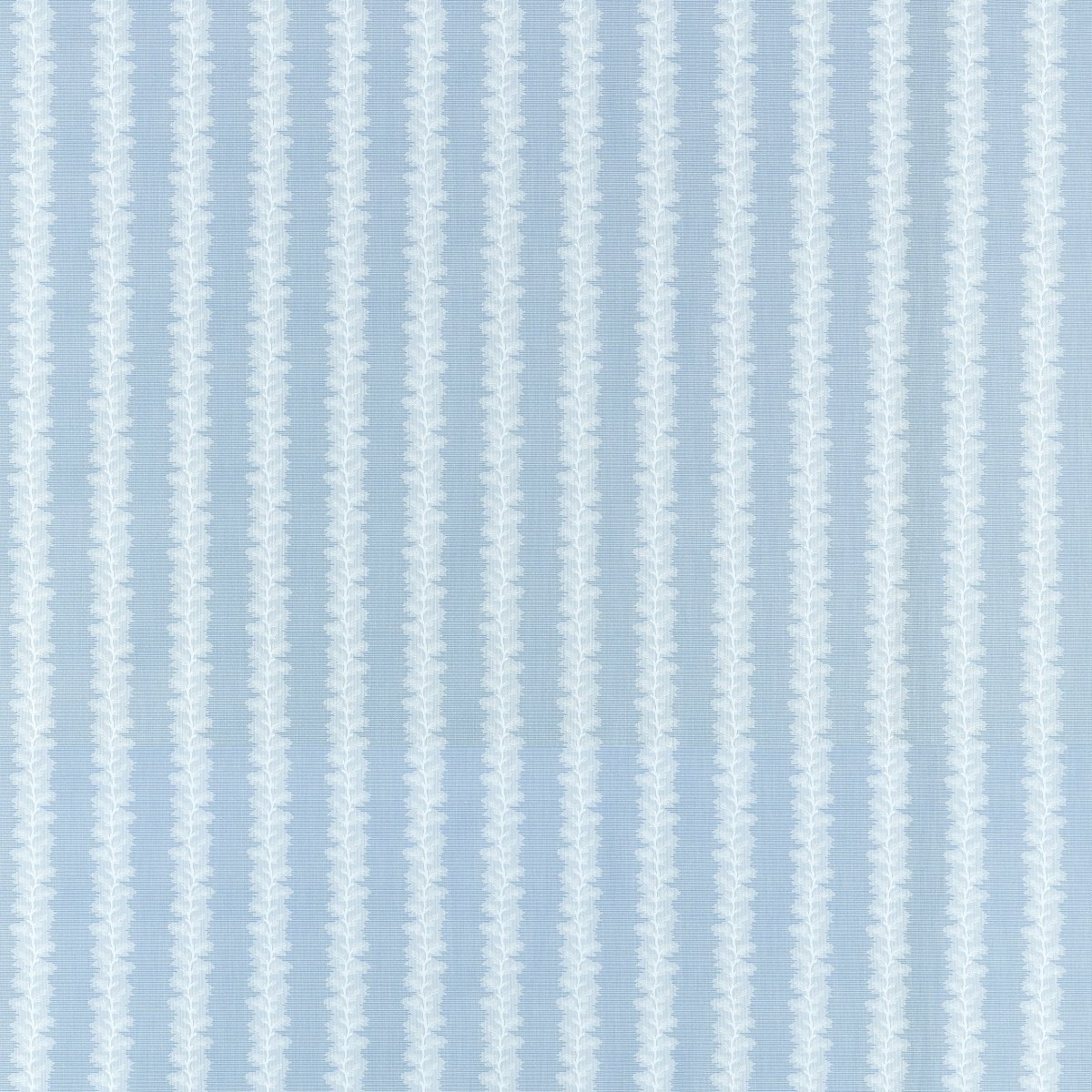 Swatch of French Stripe Spa Blue Fabric - Anna French by Thibaut at Fig Linens and Home