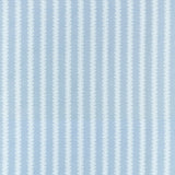 Swatch of French Stripe Spa Blue Fabric - Anna French by Thibaut at Fig Linens and Home