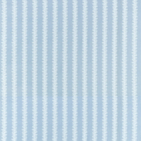 Swatch of French Stripe Spa Blue Fabric - Anna French by Thibaut at Fig Linens and Home