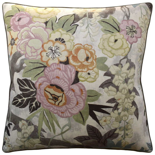 Gracie Gardens Slate Decorative Pillow Ryan Studio - Lee Jofa Fabric at Fig Linens and Home