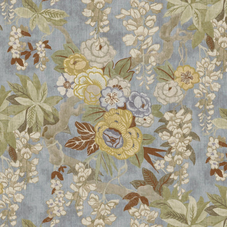 Gracie Gardens Slate Decorative Pillow Ryan Studio - Detal of Lee Jofa Fabric