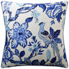 Schumacher Huntington Gardens Blue Decorative Pillow by Ryan Studio at Fig Linens and Home