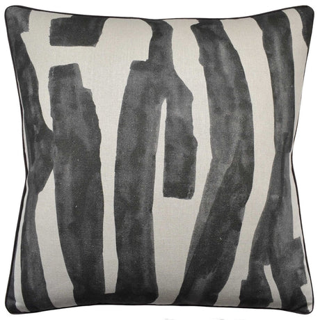 Decorative Throw Pillow - Intargia Raven Decorative Pillow by Ryan Studio - Lee Jofa Kelly Wearstler