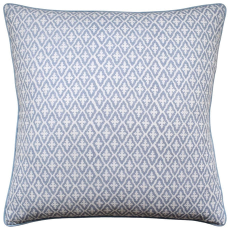 Lindsey Blue Decorative Pillow by Ryan Studio at Fig Linens and Home