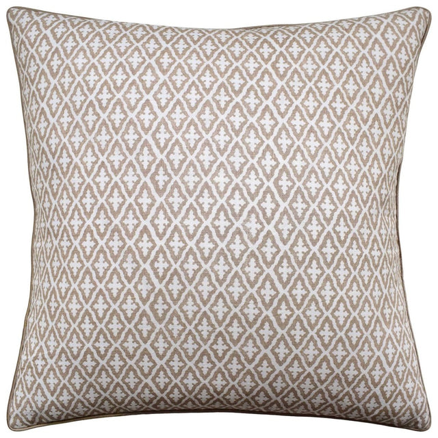 Lindsey Sand Decorative Pillow by Ryan Studio at Fig Linens and Home