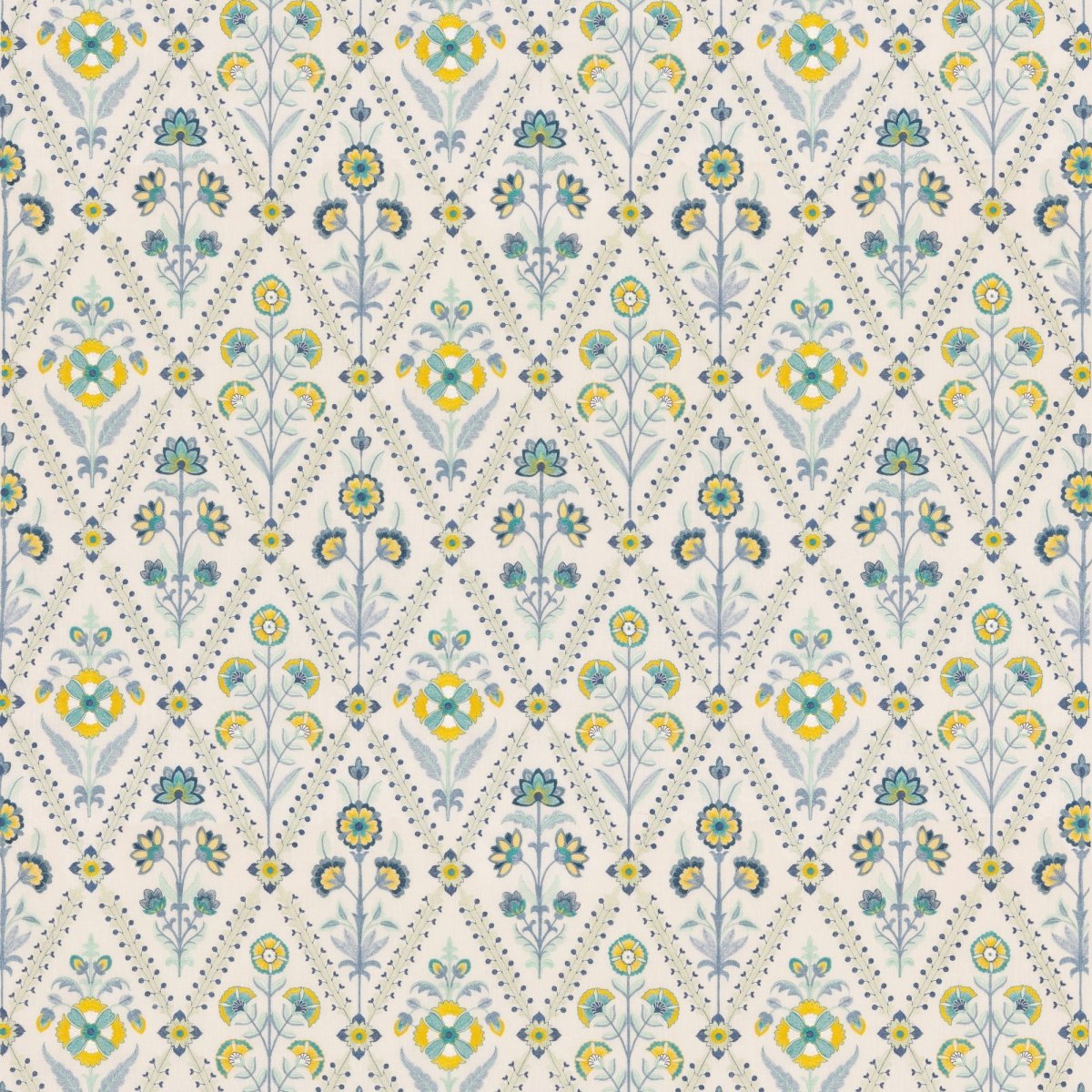 Perrycroft Blue Decorative Pillows by Ryan Studio - Fabric Swatch at Fig Linens and Home