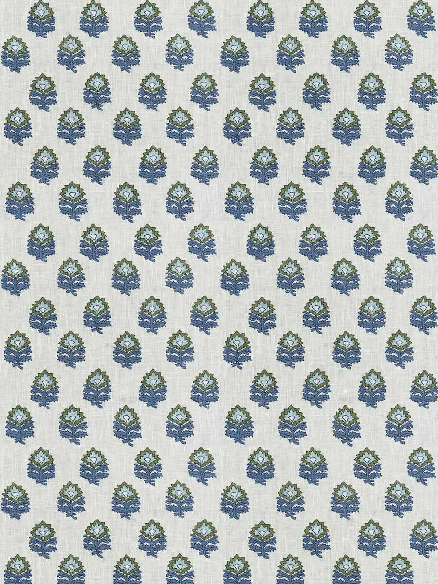 Ryan Studio Shankar Pistachio Decorative Pillow | Swatch of S. Harris Fabric at Fig Linens & Home 3