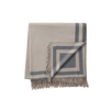 Scandia Home Carlyle Slate Throw at Fig Linens and Home - 1