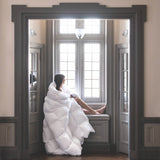 Down Comforter - Scandia Home Chamonix Down Comforter at Fig Linens and Home - View 1