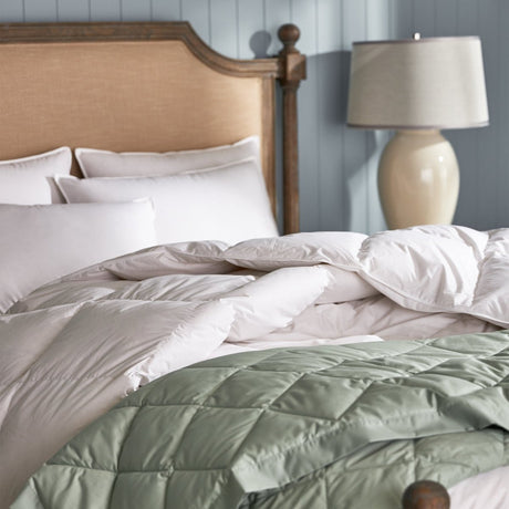 Copenhagen Down Comforter by Scandia Home at Fig Linens and Home - Lifestyle