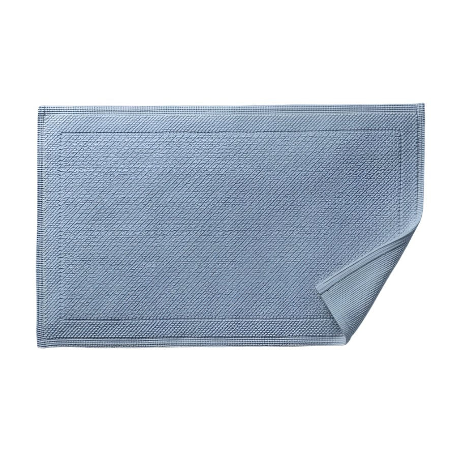 Cosima Bath Rugs by Scandia Home Petite Bath Rug 16" x 20" Hydrangea at FIG LINENS AND HOME 3