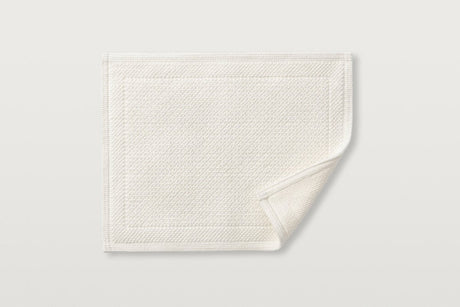 Cosima Bath Rugs by Scandia Home Petite Bath Rug 16" x 20" Ivory at FIG LINENS AND HOME 15