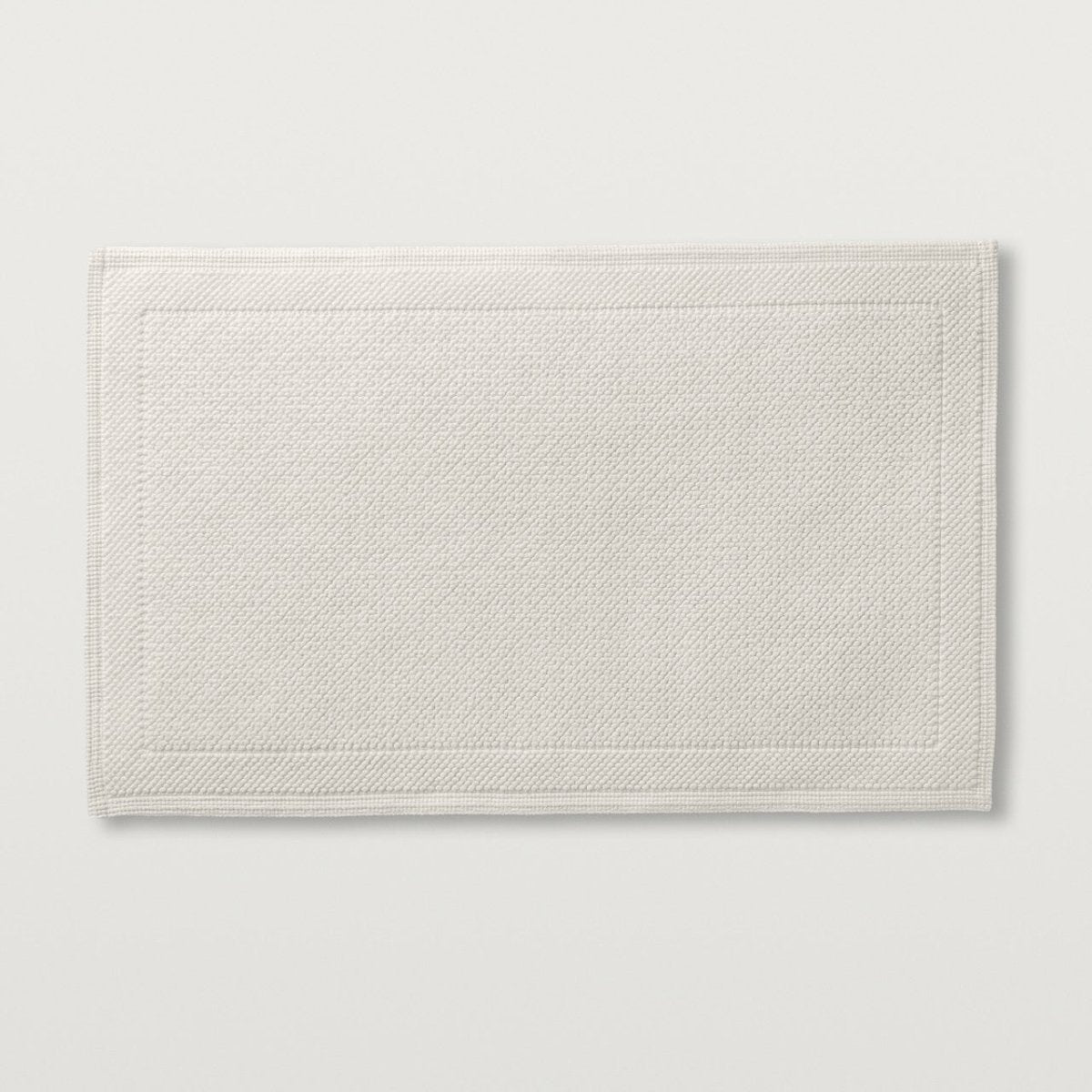 Cosima Bath Rugs by Scandia Home Standard Bath Rug 21" x 34" Ivory at FIG LINENS AND HOME 6