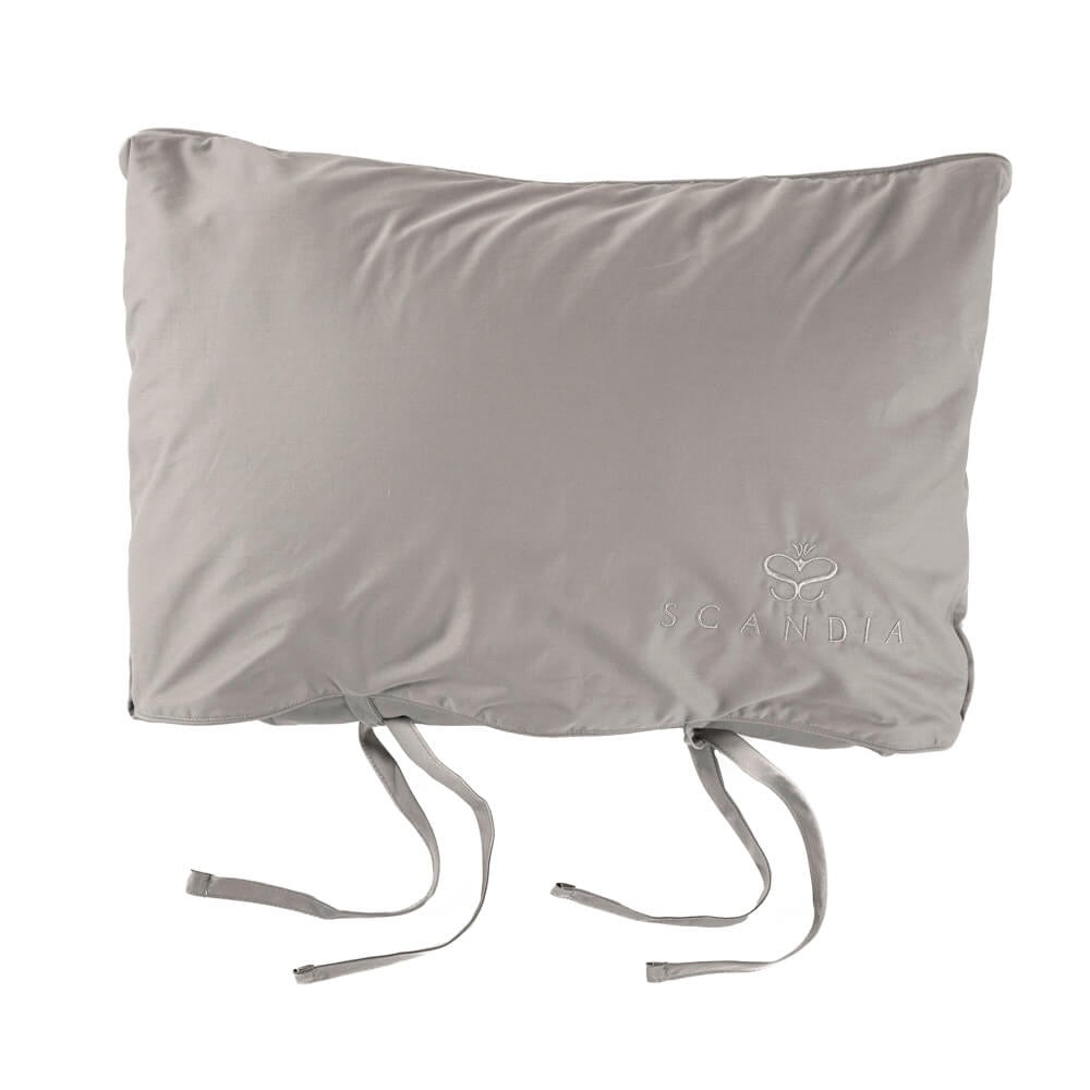 Scandia Home Down Travel Attaché in Shale at Fig Linens and Home