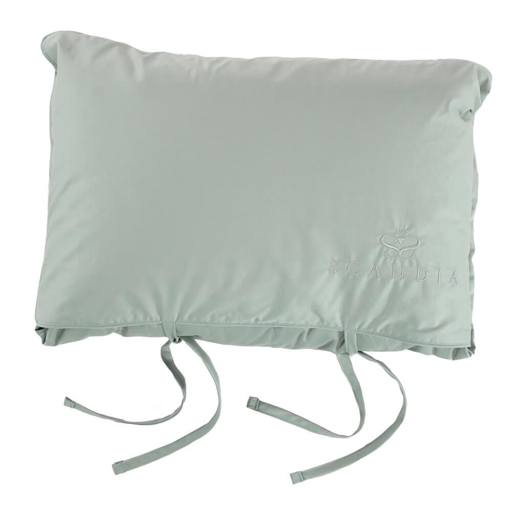 Scandia Home Down Travel Attaché in Heath at Fig Linens and Home