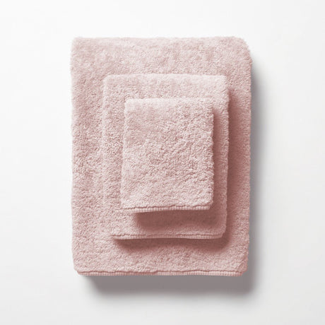 Indulgence Towels by Scandia Home - Blossom Pink Terry Towels at Fig Linens and Home
