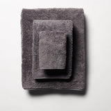 Indulgence Towels by Scandia Home - Charcoal Terry Bath Towels at Fig Linens and Home
