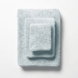 Indulgence Towels by Scandia Home - Glacier Blue Terrycloth Towels at Fig Linens and Home
