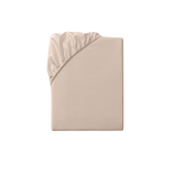 Fitted Sheet - Lucea Sea Island Fawn Luxury Bedding by Scandia at Fig Linens and Home