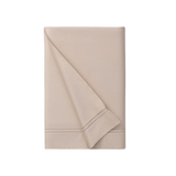 Flat Sheet - Lucea Sea Island Fawn Luxury Bedding by Scandia at Fig Linens and Home