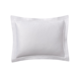 Pillow Sham - Lucea Sea Island White Luxury Bedding by Scandia at Fig Linens and Home