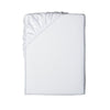 Fitted Sheet - Scandia Home Stresa Fitted Sheets in White at Fig Linens and Home