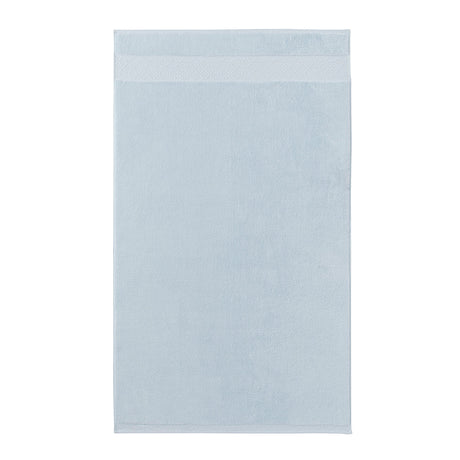 Caresse Blue Guest Towel By Le Jacquard Francais