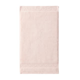 Caresse Pink Hand Towel By Le Jacquard Francais