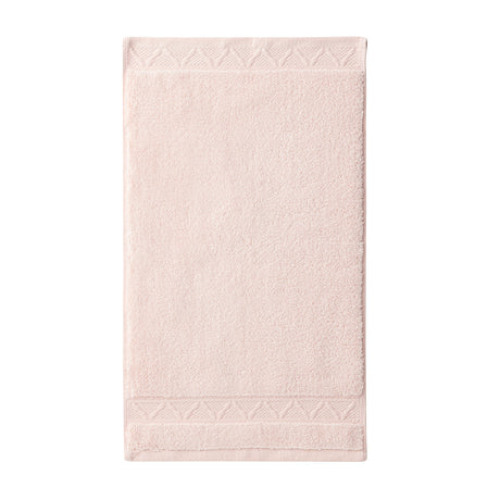 Caresse Pink Hand Towel By Le Jacquard Francais