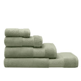Caresse Green Bath Towel By Le Jacquard Francais