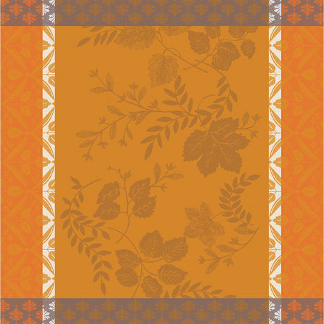 Manor Lane Orange Napkin by Le Jacquard Français