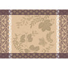 Manor Lane Enduit Beige Coated Placemat by Le Jacquard Français