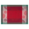 lumière d'étoiles red placemat by Le Jacquard Francais Christmas Table Linens at Fig Linens and Home