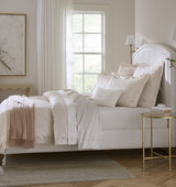 Adrina Cameo Bedding by Sferra King Duvet Cover 106X92 Cameo at FIG LINENS AND HOME 3